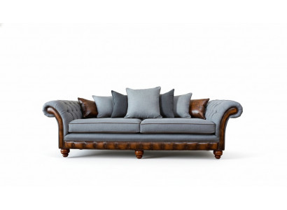 Canapé Stoff Canapéen Stoff Canapé Wohnzimmerdesign 4-Sëtzer Nei