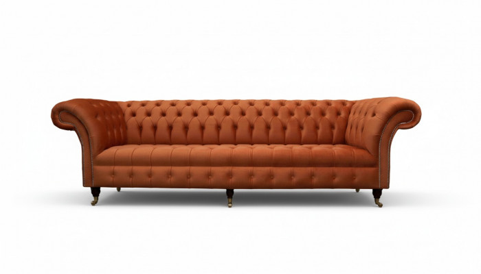 Brittesch Chesterfield Polster Luxus Sofa Design Canapé Klassesch Sofa 4 Plazen