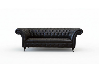 Chesterfield Design Luxus Polster Canapé Modern Couch Sëtz Lieder Liederkanapé