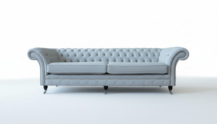 Wunnzëmmer Sofa 4 Sëtzer Luxus Designer Couch Polstersofa Modern