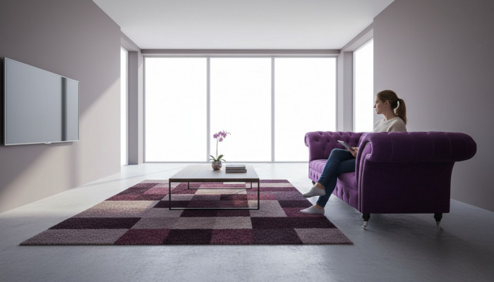 Chesterfield 3 Seeter Design Canapé Stoff Sëtz Stoff Luxus Canapéen Nei