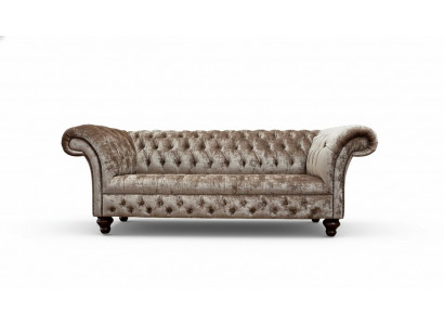 Chesterfield Sofa 3 Sëtz Polster Design Couchen Sofas Modern Dräisëtzer