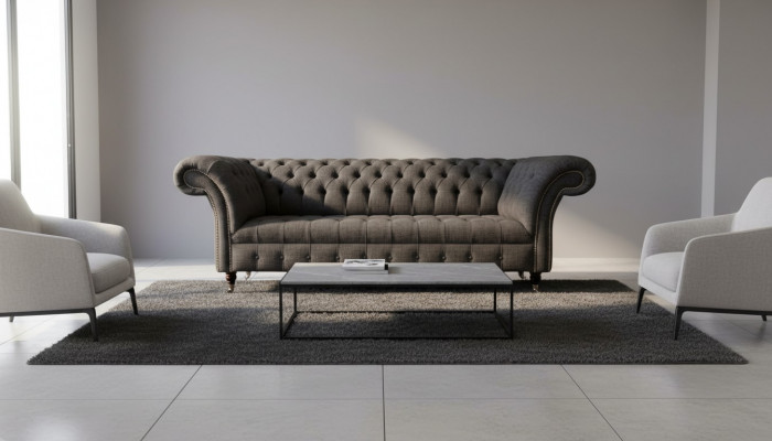Viersëtzeger Canapé Sofa Polster Couchen Wunnzëmmer Sofas 4 Sëtzeren