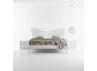 Design Miwwel Bett 2x Nuetsdëscher 3-deeleche Schlofzëmmer Set Luxus Better Nei