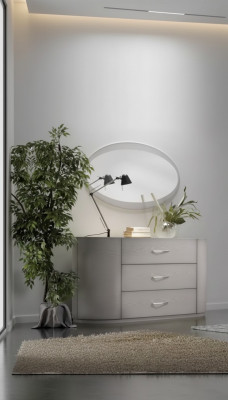 Schlofkummer Holz Modern Luxus Italien Design Kommode Miwwel Klassesch