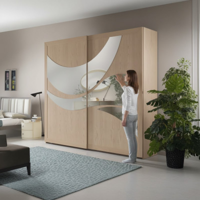 Kleederschaf Design Schaf Luxus Ariichtung Schlofkummer Miwwelen Neien