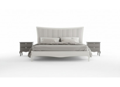 Design-Schlofzëmmer 3-tlg. Bett 2x Nuetstiesch Modern Luxus Better Miwwelen