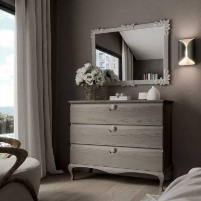 Kommod Spiegel Schaf Luxus Kommoden Regal Konsol Miwwelen Set 2tlg.