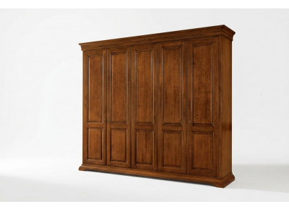 Schlofkummer Kleederschaf Schaf Holz Wunnzëmmer Miwwelen Braun Italien