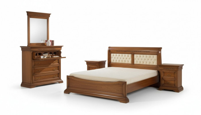 Bett Bett 2x Nuetsdëscher Holz Design Better Schlofkummer 5 Stéck Sets