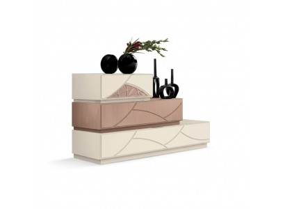 Italienesch Miwwel Design Kommoud Modern Beige Luxus Holz Miwwelen Nei