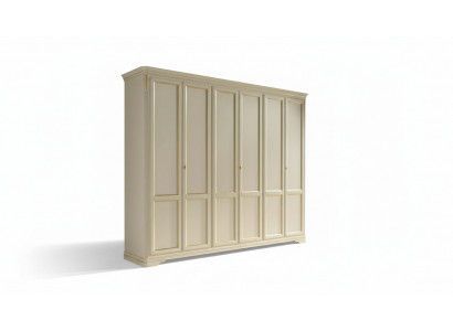 Kleederschaf Beige Luxus Miwwelen Italieniech Ariichtung Schlofkummer