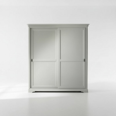 Moderne Stil Kleederschaf Design Miwwelen Schlofzëmmer Wäiss Schaf Nei