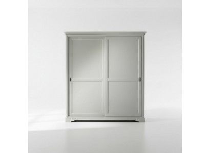 Moderne Stil Kleederschaf Design Miwwelen Schlofzëmmer Wäiss Schaf Nei