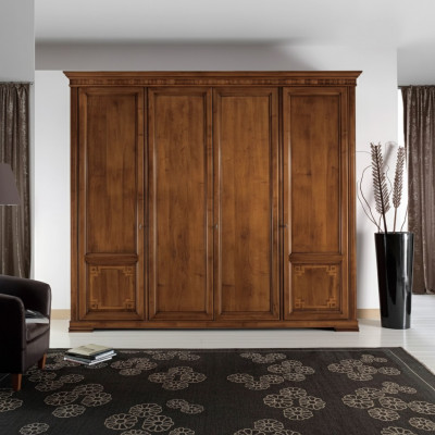 Kleederschaf Schaf Luxus Holz Design Miwwel Schlofkummer Brong Nei
