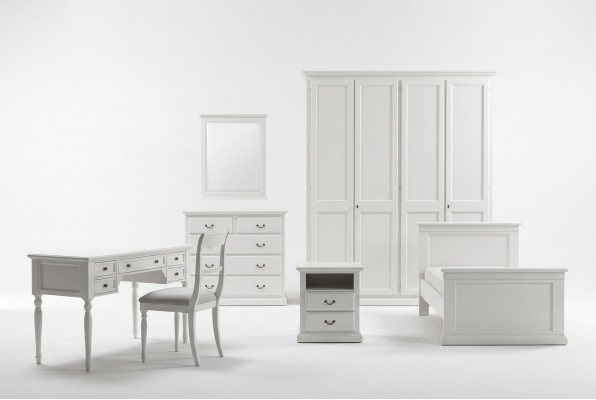 Jugendong Schlofzëmmer Set schlofzëmmer Modern Bett Nuetsdësch Dësch 5tlg.