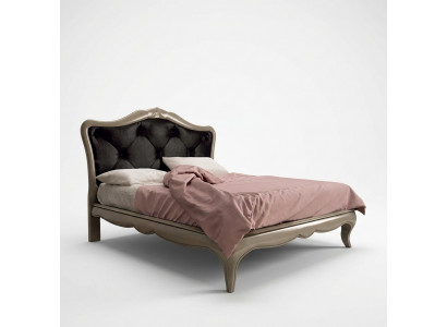 Bett Grau Luxus Holzbett Schlofkummer Design Italienesch Art déco Nei