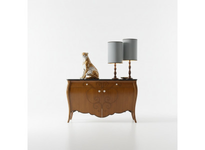 Buffet Braun Holz Kommoden Italienesch Miwwelen Ariichtung Schiefcher