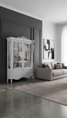 Luxus Stil Schaf Anrichte Vitrinen Design Italienesch Miwwelen
