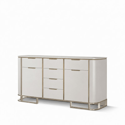 Sideboard Italienesch Holz Miwwel Design Luxus Wäiss Kommode Schaf Nei