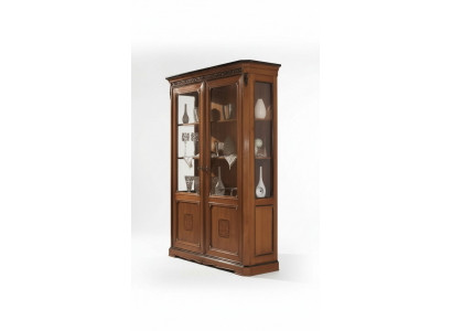 Italienesch Miwwelen Design Holz Klassesch Stil Vitrinn Schaf Regal