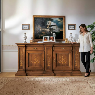 Sideboard Wunnzëmmer Design Nei Luxus Miwwelen Brong Sideboard Holz Nei