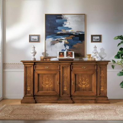 Sideboard Wunnzëmmer Design Nei Luxus Miwwelen Brong Sideboard Holz Nei