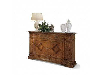 Luxus Italienesch Holzméiwer Kommode Anrichte Stil Braun Sideboard Nei