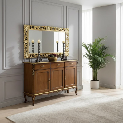 Sideboard Holz Italienesch Stil Miwwelen Luxus Kommoden Stil Klassesch Nei