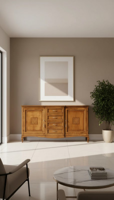 Sideboard mat Schief Holz Kommode Wunnenzëmmer Schaf Massiv Nei