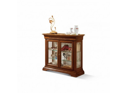 Vitrine Italienesch Luxus Miwwelen Vitrinneschaf Glas Design Schiefcher