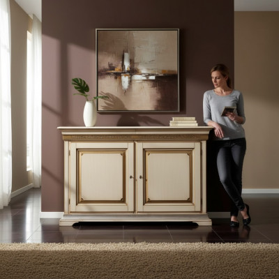 Sideboard Kommode Schaf Kommoden Designer Luxus Holz Klassesch