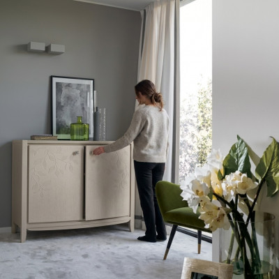Sideboard Kommode Schaf Klassesch Luxus Kommode Wunnzëmmer Beige