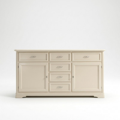 Kommode Holz Schief Schränk Miwwel Luxus Sideboard Schaf Italien
