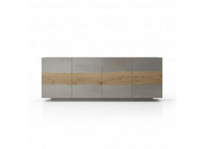 Sideboard Design Kommode Holz Schaf Schief Italienesch Miwwelen Neit