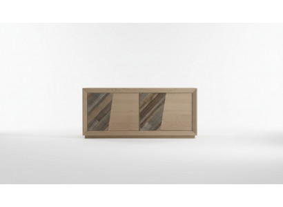 Sideboard Wunnzëmmer Iesszëmmer Holz Luxus Kommoden Miwwelen Braun Nei