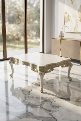 Wunnzëmmer Elegante Couchtisch Edele Couchtisch Charme Wunnzëmmermöbel