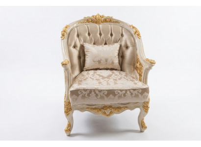 Edel Wunnzëmmer Fauteuil gemittleche Fauteuil Sëtz modernen Sëtzen Neien