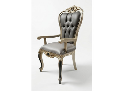 Exklusiven Chesterfield Iesszëmmer Stull Gemittleche Stull Holz Textil Iesszëmmer Still