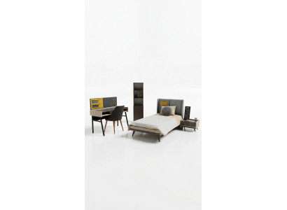 Komplett Kannerzëmmer Set Jugendzëmmer Garnitur Modern Set Kanner Miwwelen Luxus