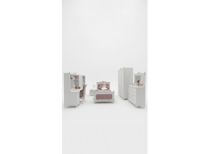 Designer Komplett-Kannerzëmmer-Set Schlofzëmmer-Set Kanner-Jugend-Miwwelen