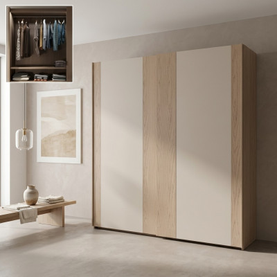 Schlofzëmmer Schief Kleederschaf Holz Luxus Schief Italien Design