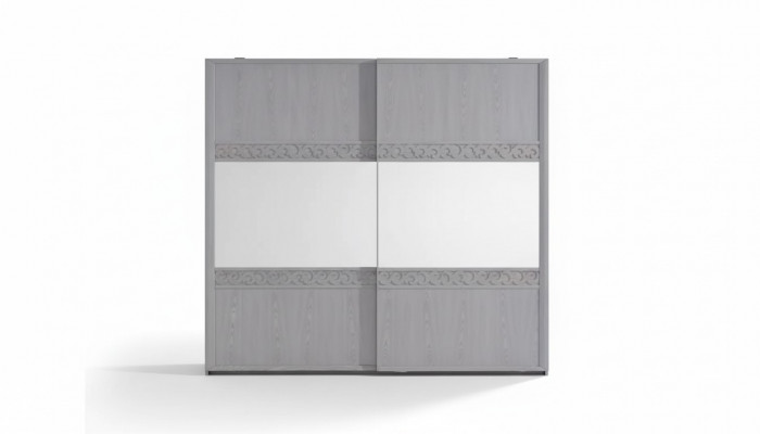 Schiefdier-Schränk Schaf Schaf Kleeder-Schränk mat Spigel Holz Luxus Modern
