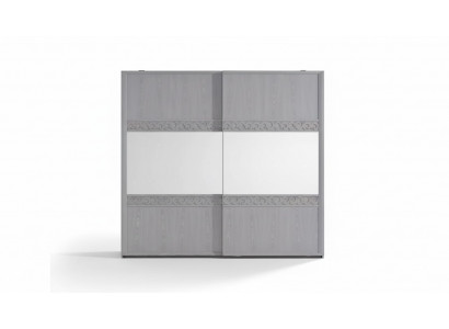Schiefdier-Schränk Schaf Schaf Kleeder-Schränk mat Spigel Holz Luxus Modern