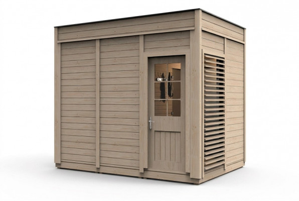 Sauna Holz Woodpro Gaart Holzsauna Outdoor Saunas Drecksauna 345x245x318