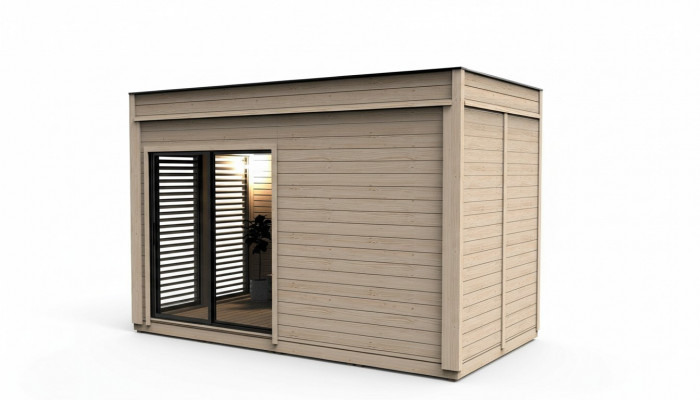 Sauna Holz Dréchensauna Woodpro Gaart Holzsauna Outdoor Saunas Haischen