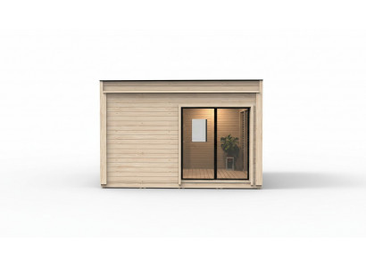 Sauna Dréchesauna Holzdampbad Saunafass Landhaus Gaart Saunaen Häischen