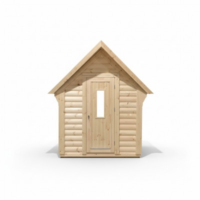 Sauna Holz Gaart Holzsauna Outdoor Saunen Dréchesauna 220x250x180