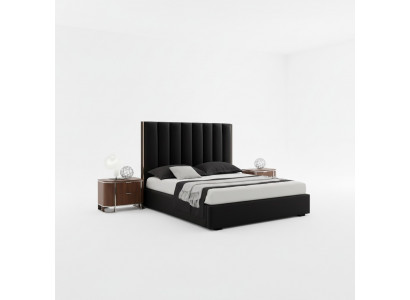 Bett Nuetsdësch 2x Luxus Schlofkummer Set Komplett Zëmmer Miwwelen Nei