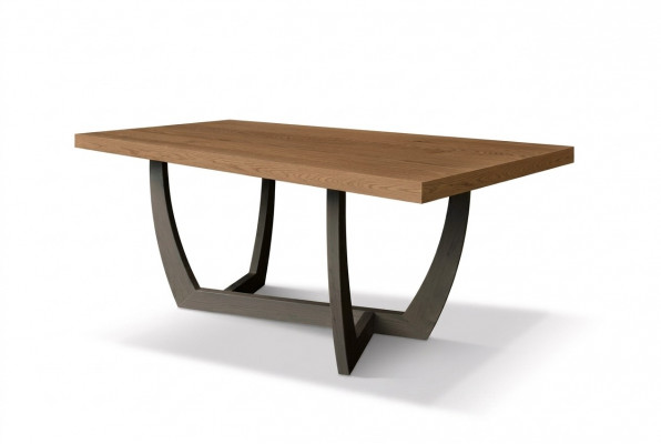 Iessdësch 180cm Holz Kicheldësch Iessdëscher nei brong Dësch modern Dësch